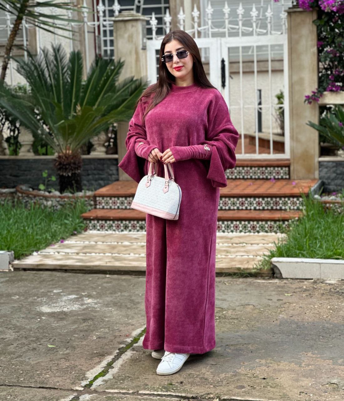 كسوة قطيفة شتوية راقية بليكات عصرية