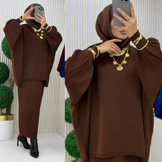 طقم راحة وأناقة بلمسة تركية مميزة لكل يوم ومناسبة