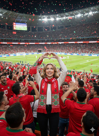 وشاح المغرب الرسمي… خليه يشهد على أجمل لحظاتك في كأس إفريقيا