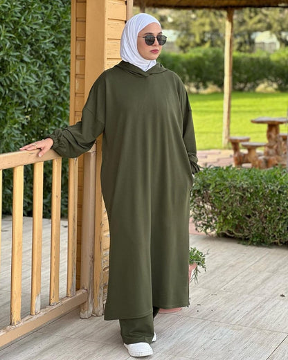 عباية سبور بستايل كاجوال عصري - راحة وأناقة بألوان متعددة لجميع المناسبات﻿