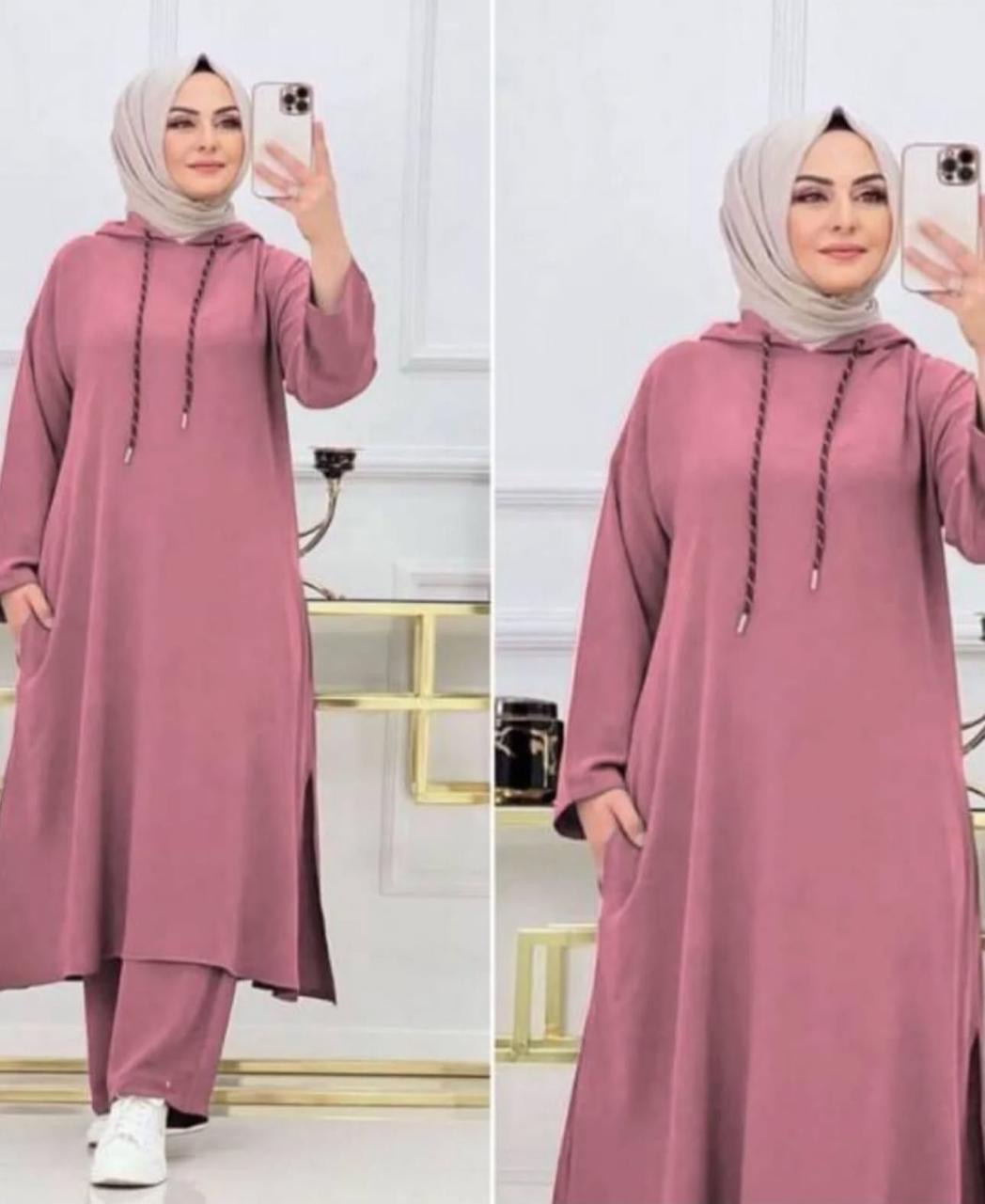 طقم تونيك وبنطلون واسع… أناقة مريحة تلائم إطلالتك اليومية