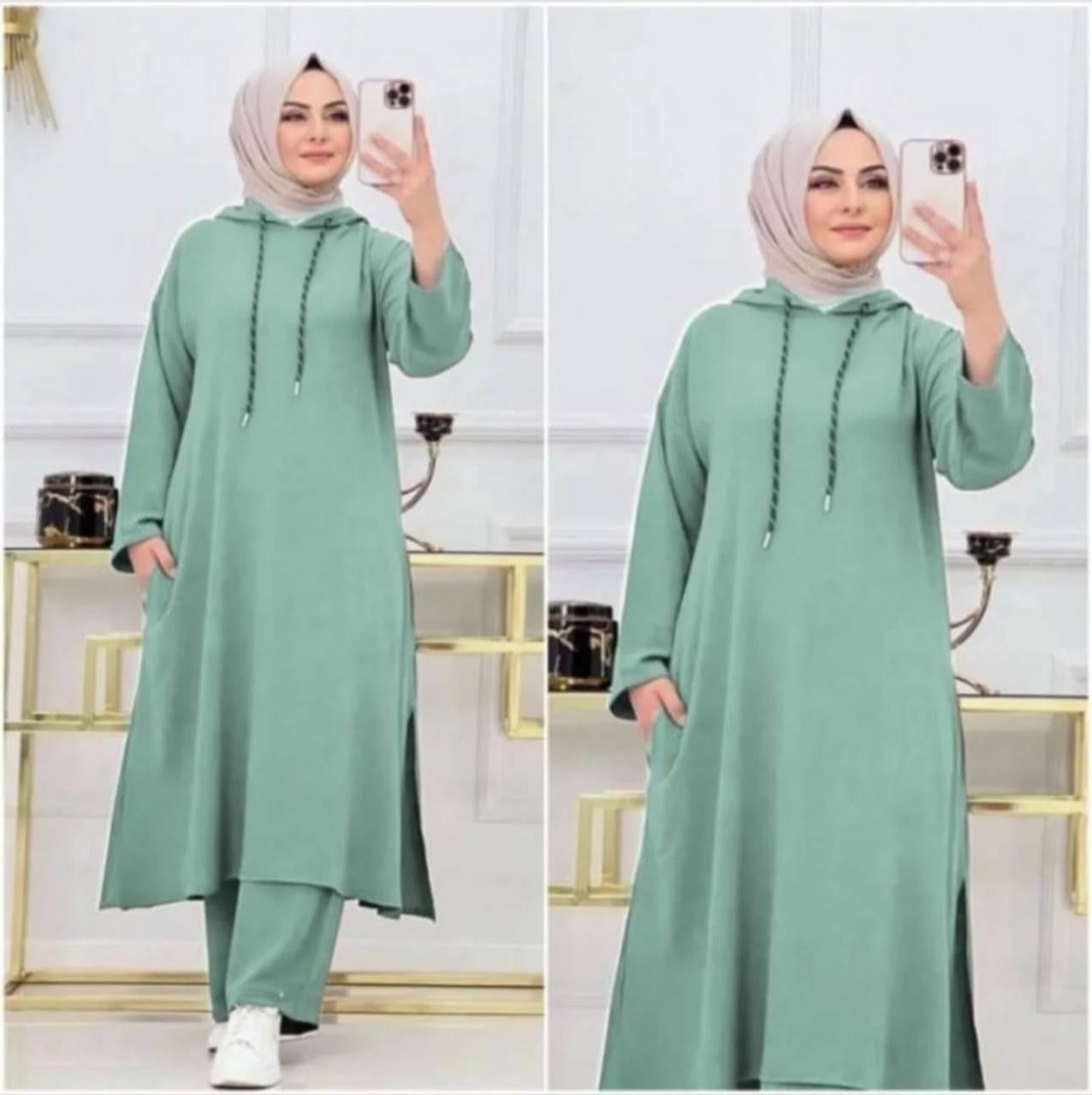 طقم تونيك وبنطلون واسع… أناقة مريحة تلائم إطلالتك اليومية