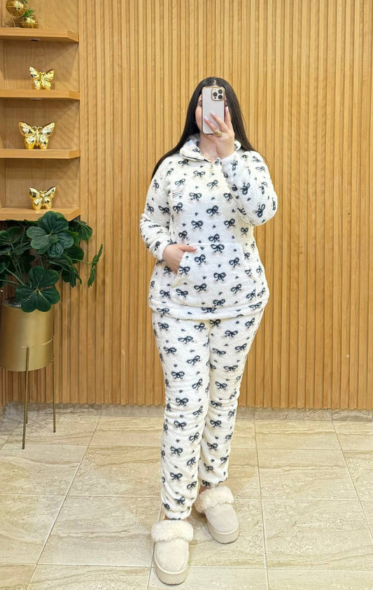 بيجامة كانيش شتوية فاخرة للراحة القصوى