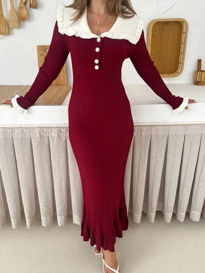 فستان روب لوكس Rob Lux: أناقة مخملية راقية ومميزة