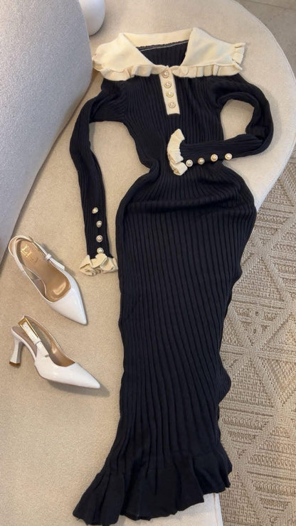 فستان روب لوكس Rob Lux: أناقة مخملية راقية ومميزة