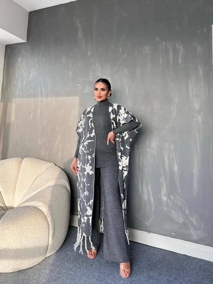 .اكتشفي الرفاهية بلمسة تركية راقية – أنصومبل 3 قطع بتصميم يعكس الأنوثة والأناقة في كل تفصيلة