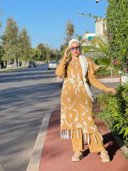 .اكتشفي الرفاهية بلمسة تركية راقية – أنصومبل 3 قطع بتصميم يعكس الأنوثة والأناقة في كل تفصيلة