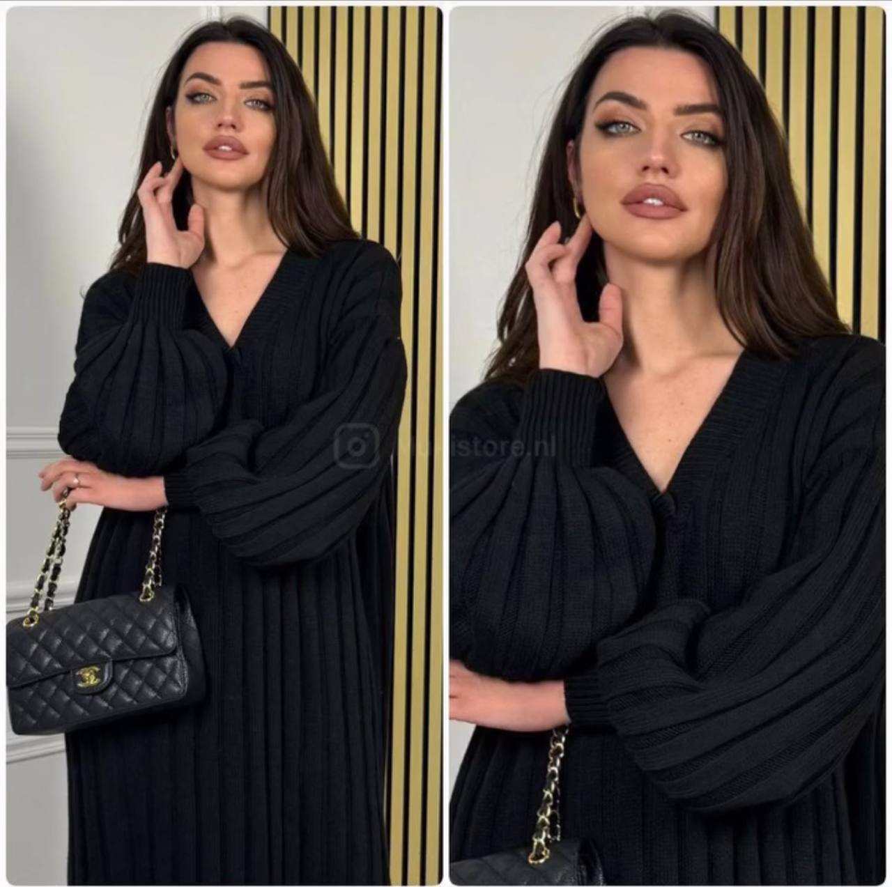 فستان تريكو تركي بألوان عصرية – قطعة أساسية في دولابك لمختلف الفصول