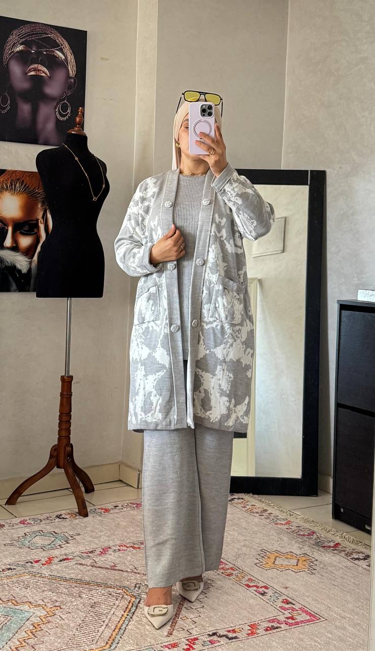 أنصومبل تركي فاخر بثلاث قطع - أناقة بألوان متعددة وجودة عالية بسعر لا يُقارن