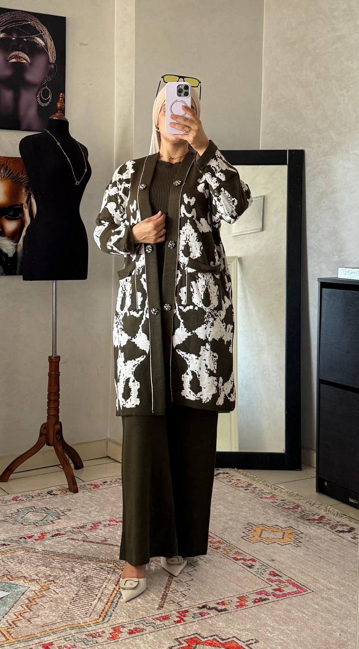 أنصومبل تركي فاخر بثلاث قطع - أناقة بألوان متعددة وجودة عالية بسعر لا يُقارن