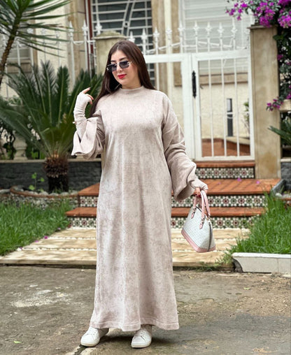 كسوة قطيفة شتوية راقية بليكات عصرية