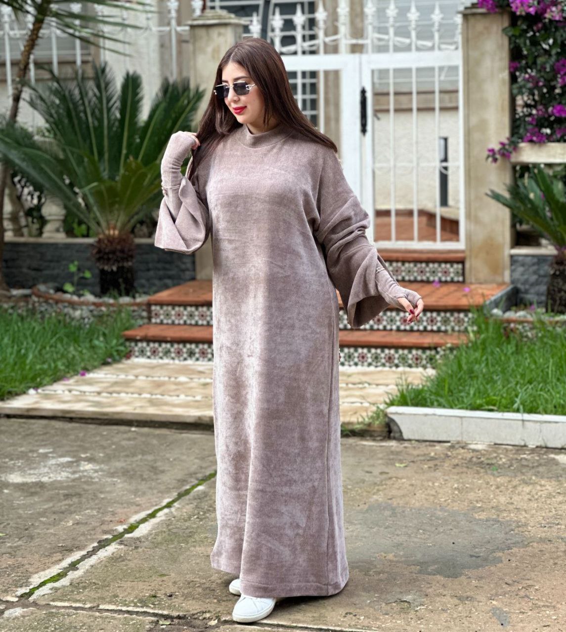 كسوة قطيفة شتوية راقية بليكات عصرية