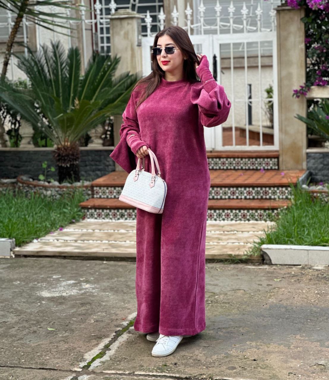 كسوة قطيفة شتوية راقية بليكات عصرية