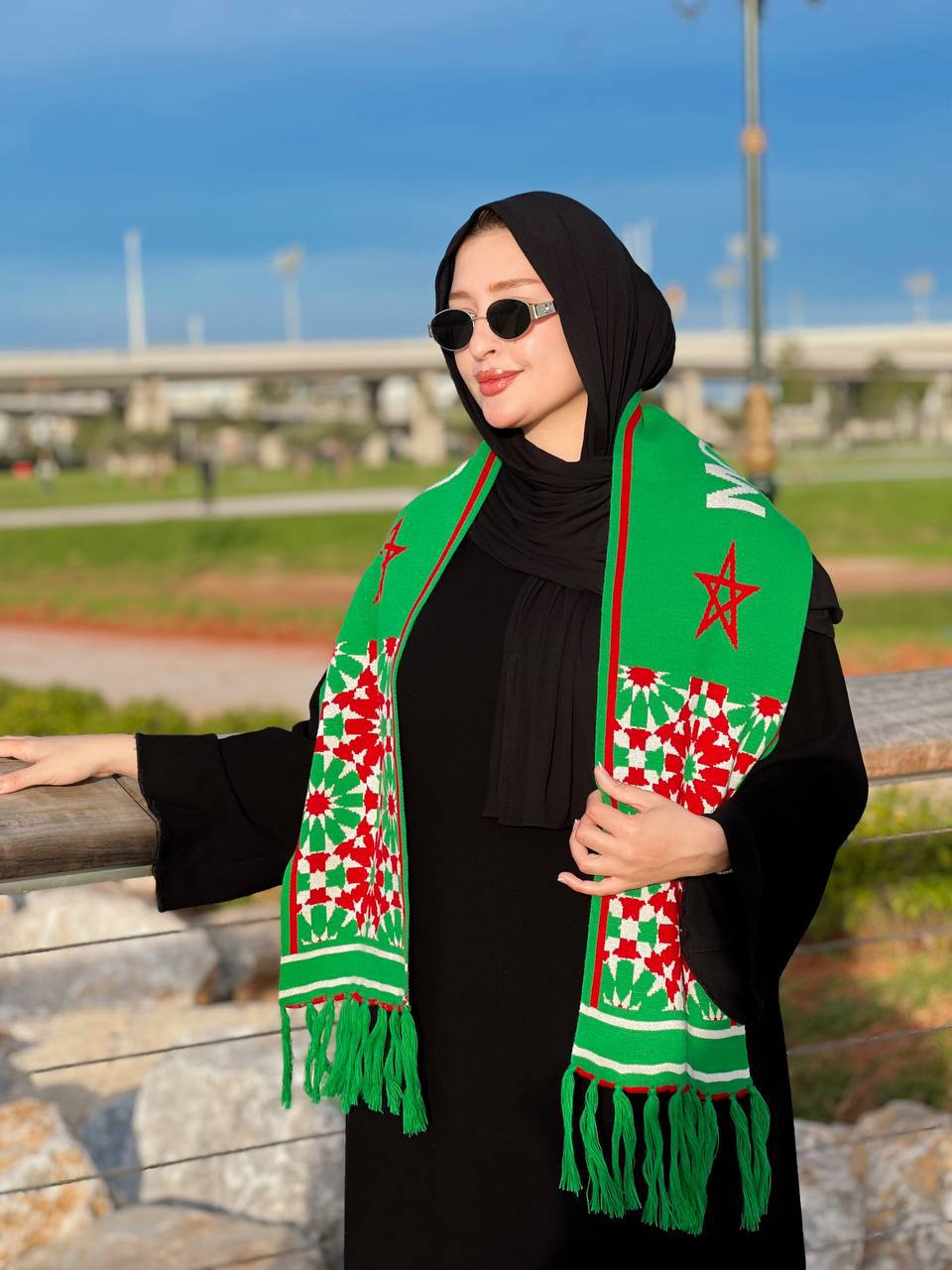 وشاح المغرب الرسمي… خليه يشهد على أجمل لحظاتك في كأس إفريقيا