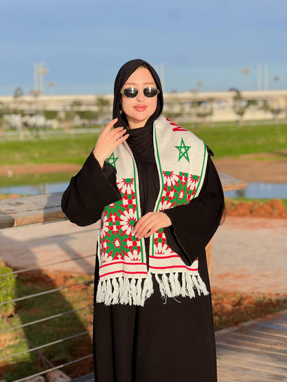 وشاح المغرب الرسمي… خليه يشهد على أجمل لحظاتك في كأس إفريقيا