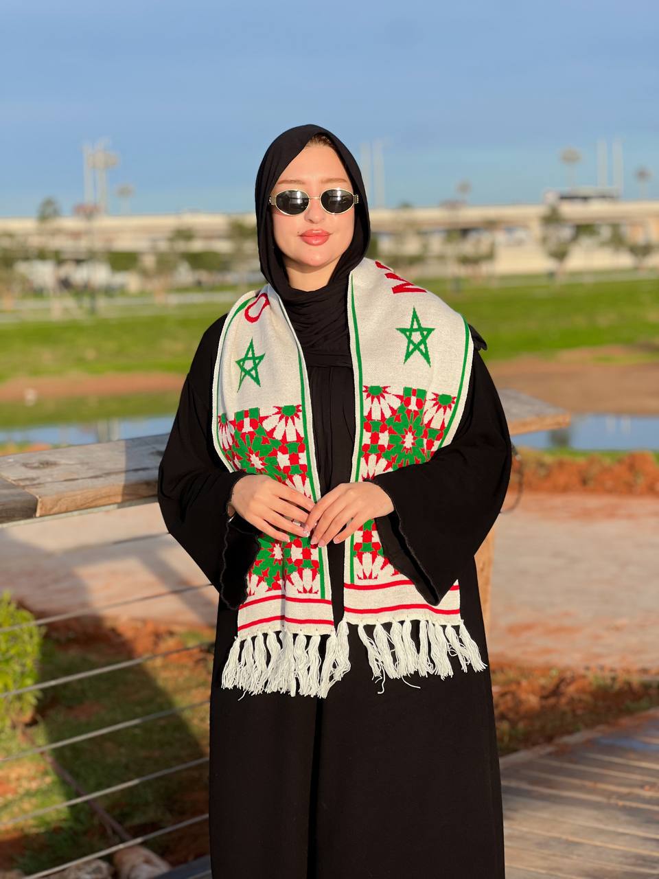 وشاح المغرب الرسمي… خليه يشهد على أجمل لحظاتك في كأس إفريقيا