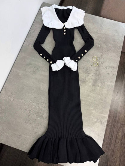 فستان روب لوكس Rob Lux: أناقة مخملية راقية ومميزة