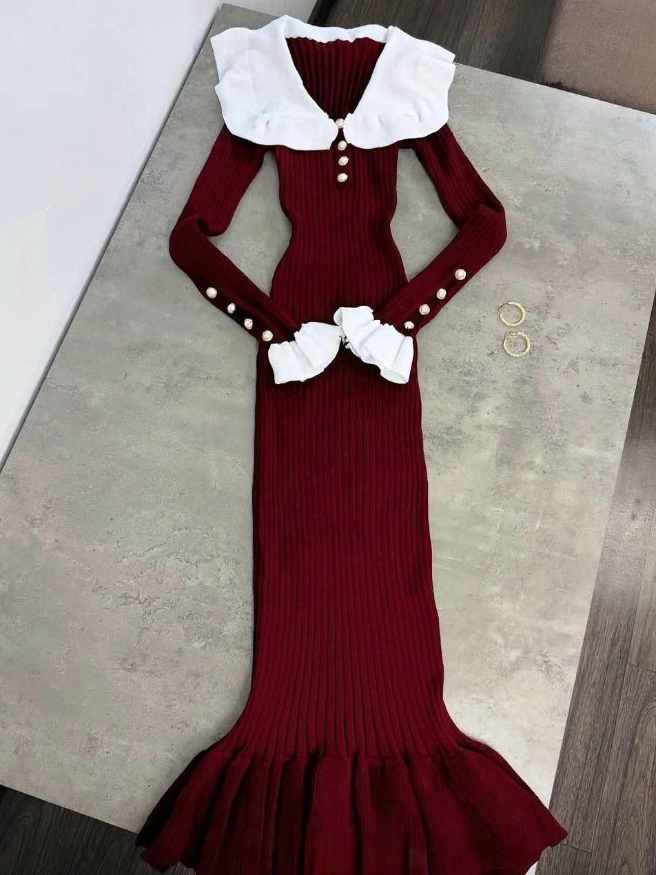 فستان روب لوكس Rob Lux: أناقة مخملية راقية ومميزة