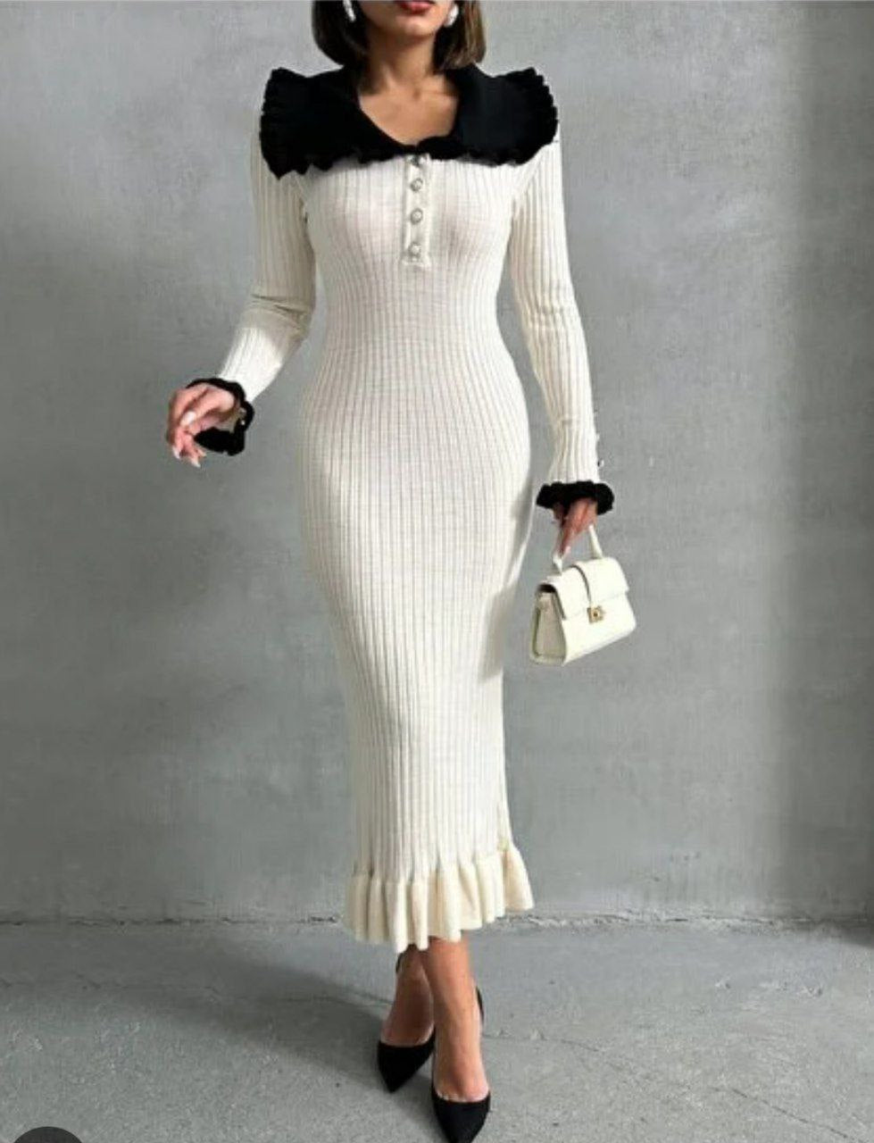 فستان روب لوكس Rob Lux: أناقة مخملية راقية ومميزة