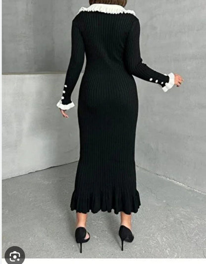 فستان روب لوكس Rob Lux: أناقة مخملية راقية ومميزة